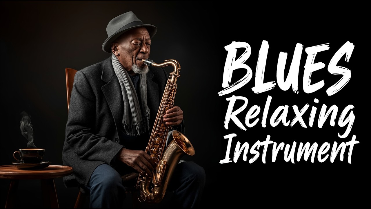 Deep Blues Velvet Nights – Smooth Soul Guitar Vibes #608