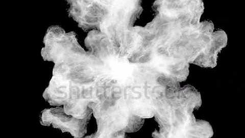 Fluid particles explosion (slow motion alpha matte full hd) | Video Footage | Shutterstock