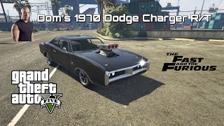 How To Make Dom’s 1970 Dodge Charger R/T On GTA 5 | Hana x Bana