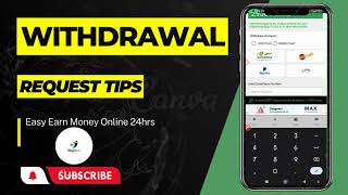 How to sent withdrawal request tips || easy earn money online 24hres || verify request sent or not screenshot 3
