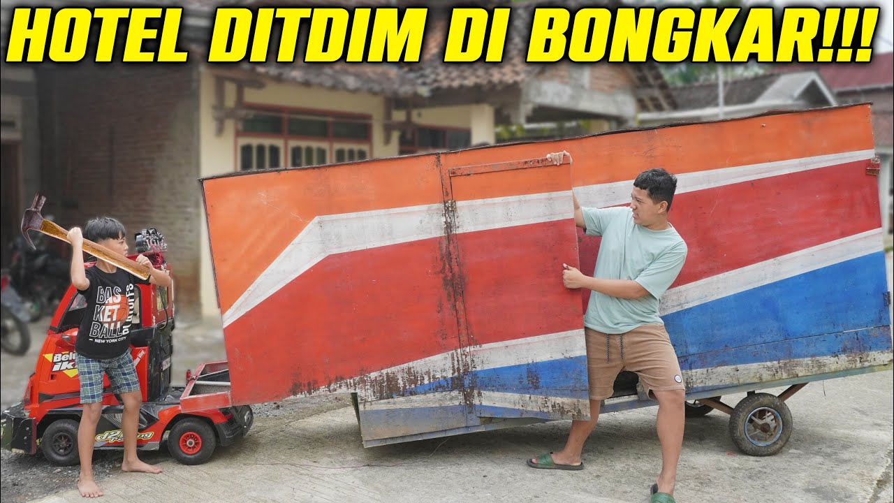BONGKAR HOTEL BERJALAN!! LAMA TER ABAIKAN BEGINI KONDISI HOTEL BERJALAN DITDIM..