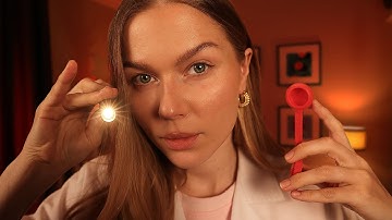 ASMR Detailed Cranial Nerve Test 🧠 | Gentle Doctor Roleplay to Help You Sleep