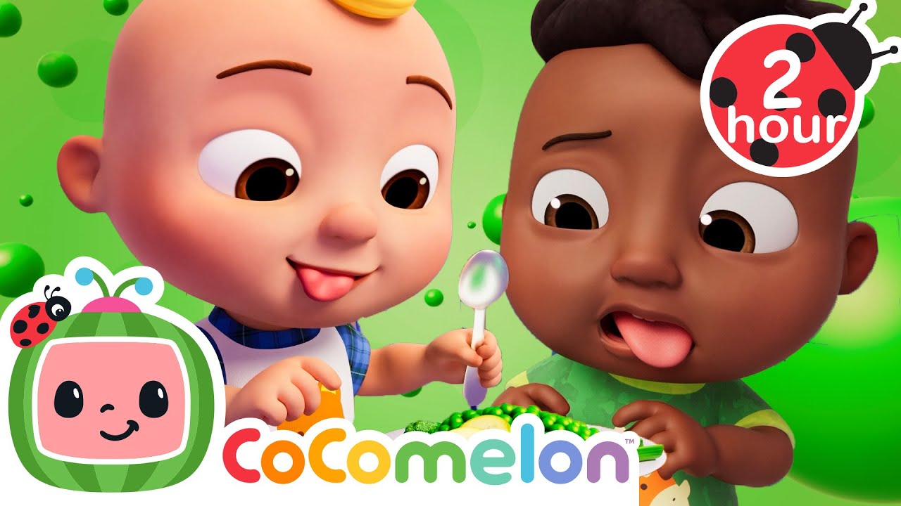 Peas Song – Green & Yummy Colors | CoComelon Nursery Rhymes