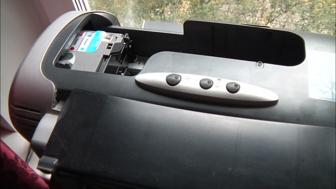 реально помогающая чистка печатающей головки струйного принтера - YouTube