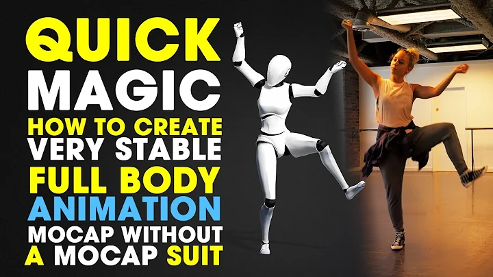 How to Create Very Stable Full Body Animation from Your Footage using Quick Magic AI | NO MOCAP Suit
