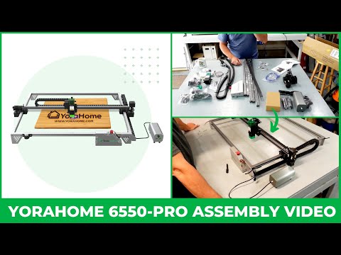 YoraHome CNC Laser Engraving Machine 6550-Pro (All-In-One System)