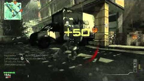 FanBoyBro Mw3 Trickshot on Bootleg (reaction shot)