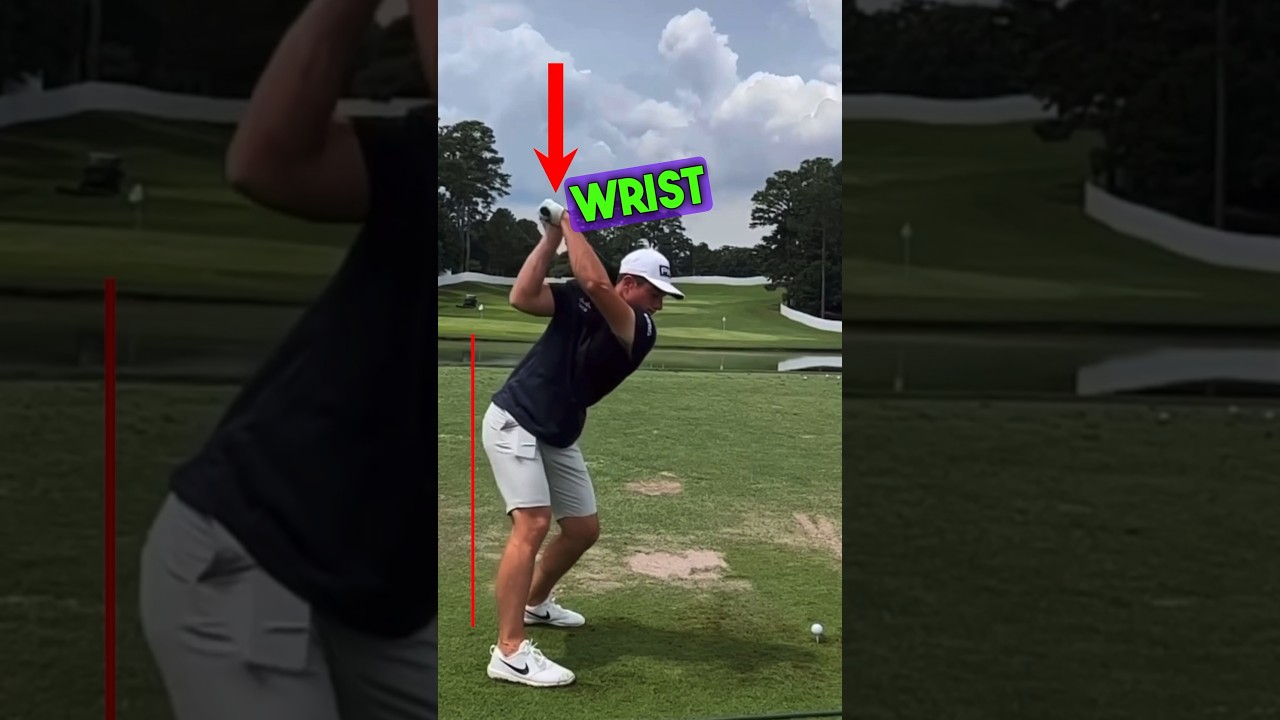 Viktor Hovland Slow Motion Driver Swing Analysis Down The Line golf Viktor Hovland Slow Motion Driver Swing Analysis Down The Line golf