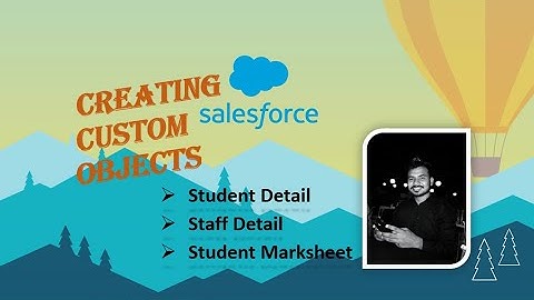 04 Create Custom object in Salesforce Lightning | Salesforce Tutorial.