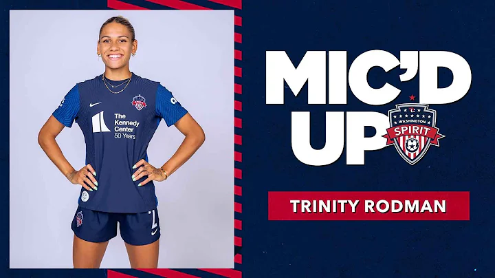 Trinity Rodman Mic'd Up at a Washington Spirit pra...