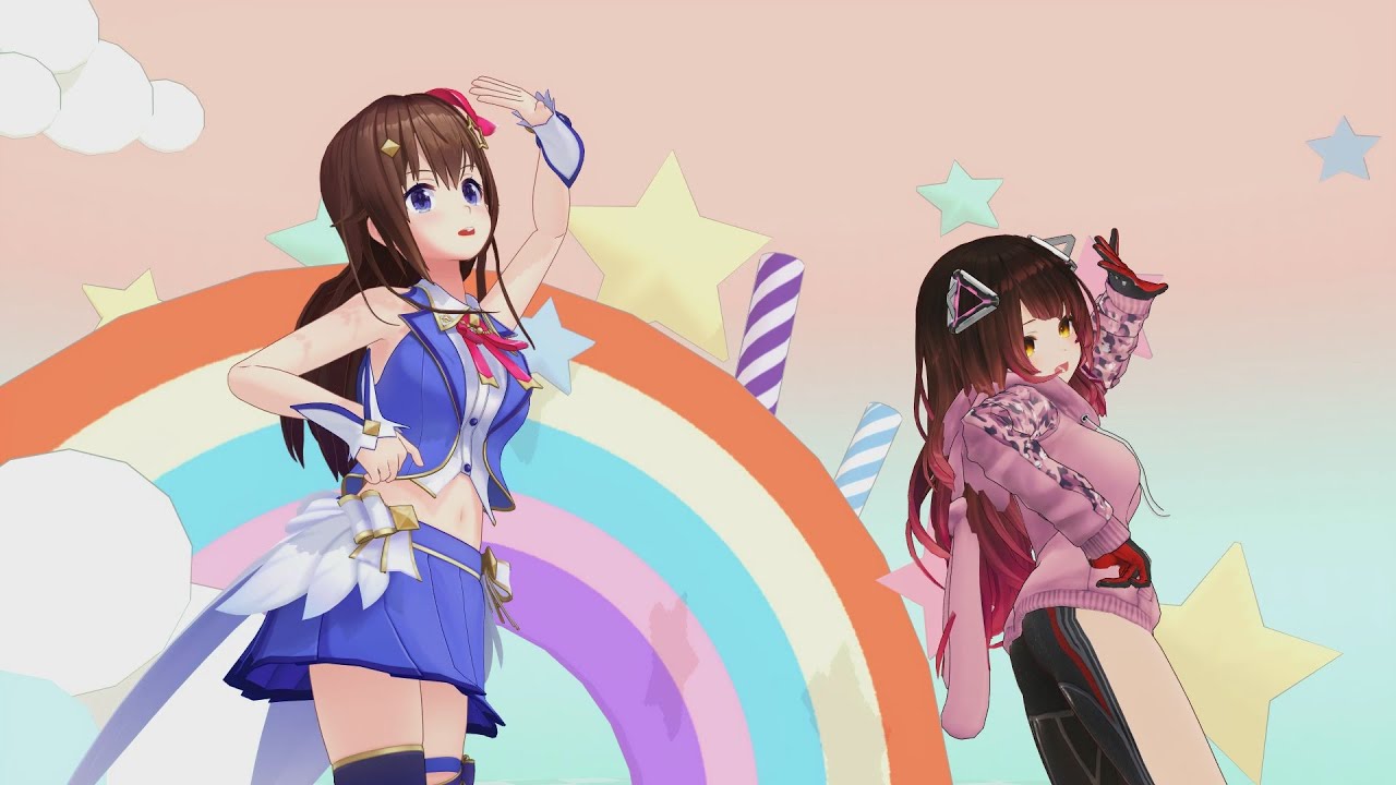 【MMD】愛包ダンスホール【ホロライブ】【ときのそら /ロボ子さん】