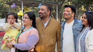 Birthday party Mai banaye sabne tattoos 
