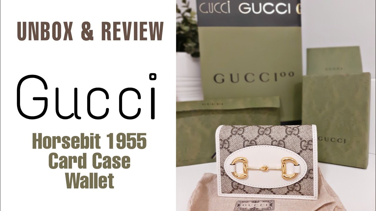 Gucci Horsebit 1955 Card Case Wallet Unbox & Review รีวิวและเปิด