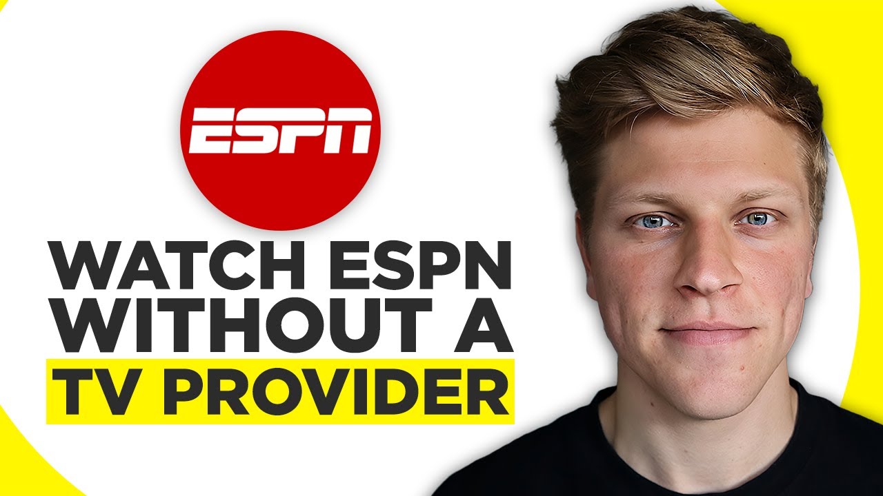 How To Watch ESPN Without A TV Provider (2023)