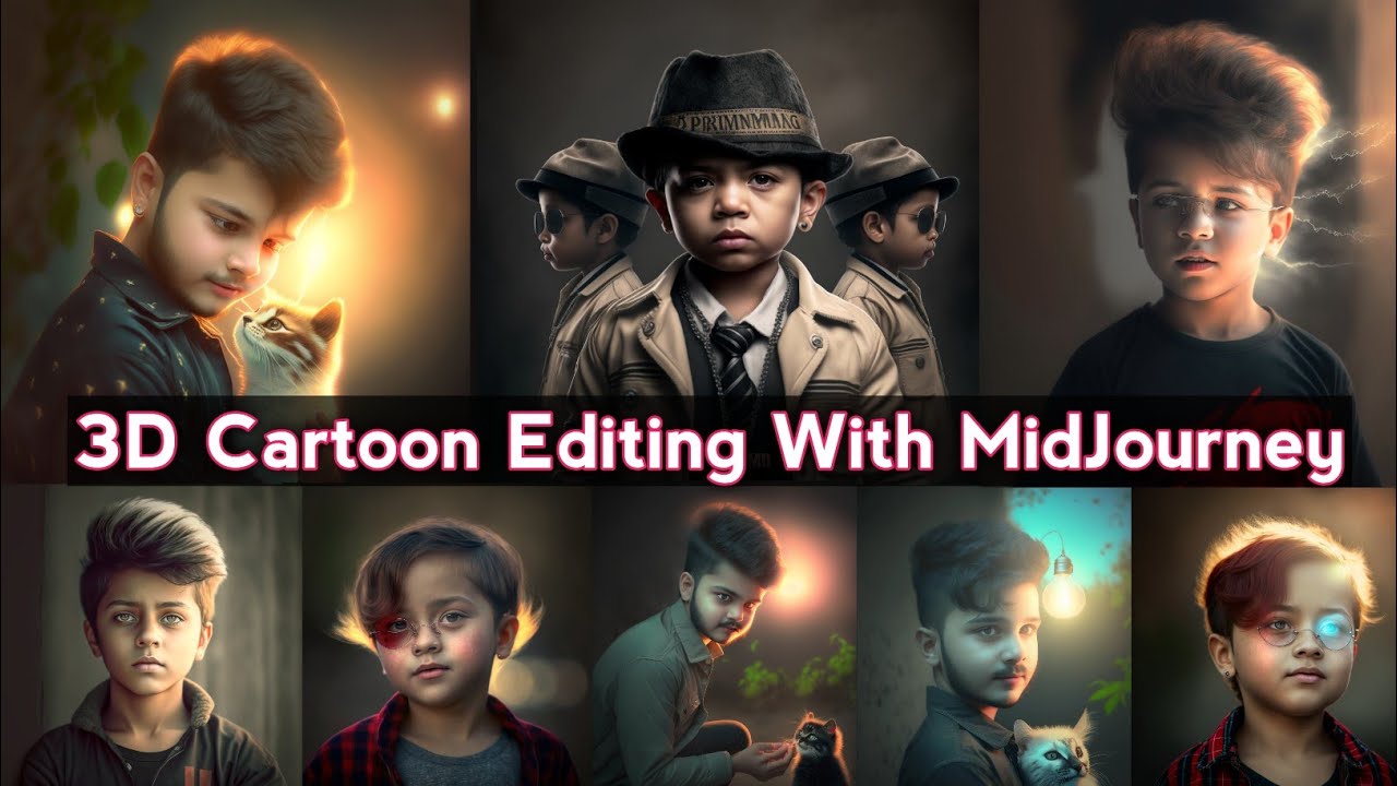 How To Make 3D Cartoon AI Editing In Mobile || Turn Yourself Into an ...
