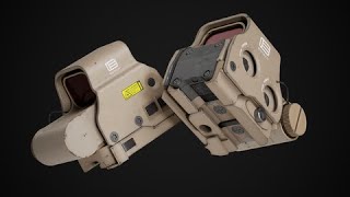 Timelapse EOTECH GAME READY! Pt-3 BAKE & TEXTURE Wealth