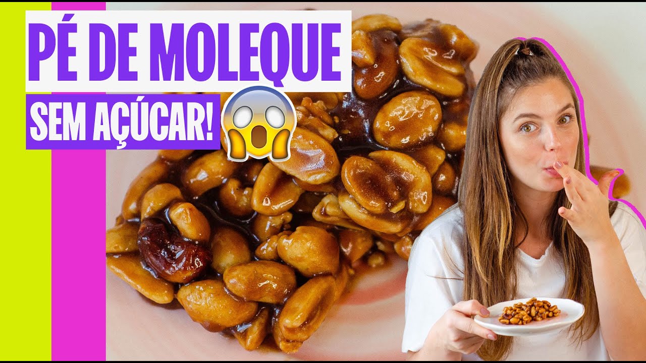 PÉ DE MOLEQUE SEM AÇÚCAR