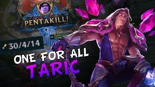 FINALLY GOT A TARIC PENTA! One For All Taric - Full Game