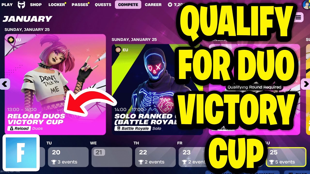 How To Qualify For Duo Victory Cup