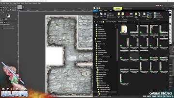 Building maps in GIMP 2.10.24 (revision 3)