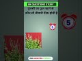 तुलसी का फूल खाने से कौन सी बीमारी होती है gk questions and answers #gk #viral #video #shorts