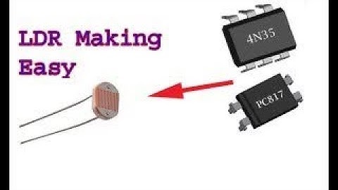 How to make a LDR using Optocoupler, simple & easy diy ldr