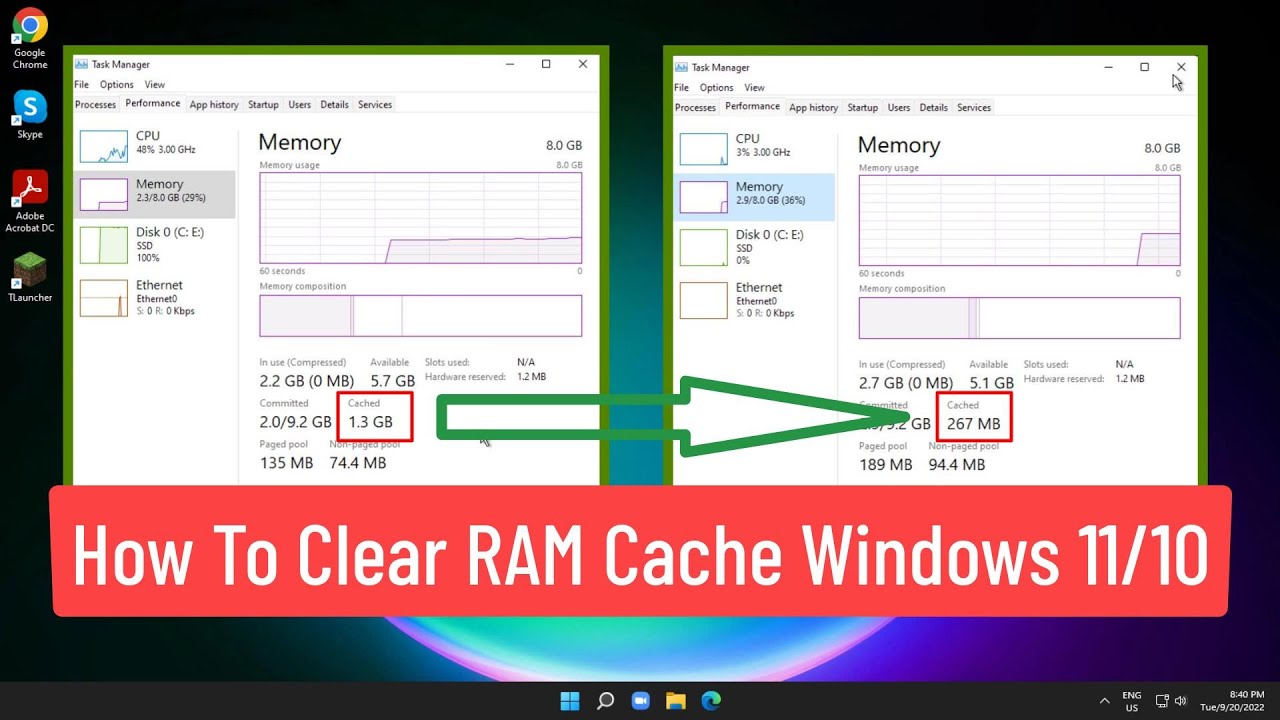 To Clear RAM Cache Windows 11/10 YouTube