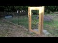 How to Setup T-post and Farm Fence! Fast and Easy