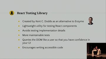 Elizabeth Funk - An Introduction to React Testing Library