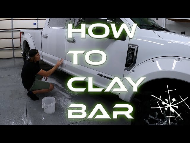 How to clay bar your vehicle #claybar #detailingtips #autodetailing #t