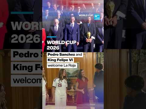 World Cup 2026: Pedro Sanchez and King Felipe VI welcome La Roja • FRANCE 24 English