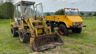 ‘Gardening’ with a Unimog 411 and a Thwaites Alldig