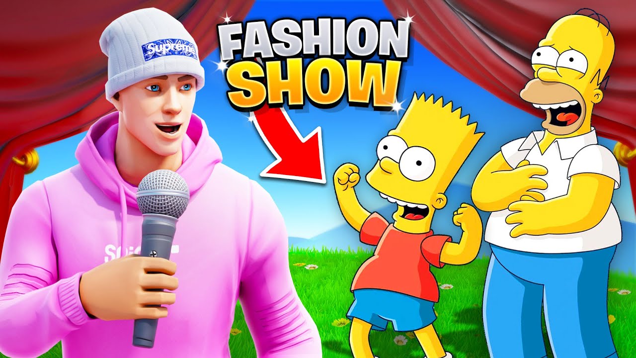 I joined a Fashion Show as The Simpsons! YouTube