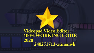 Videopad Video Editor Working 100%  code  2020