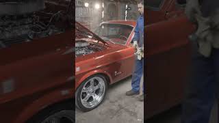 MUSTANG RESTORATION 💥🐎 #car #shorts