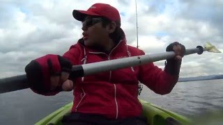 どうなってるんですか？琵琶湖って地獄でしたっけ？カヤックフィッシング