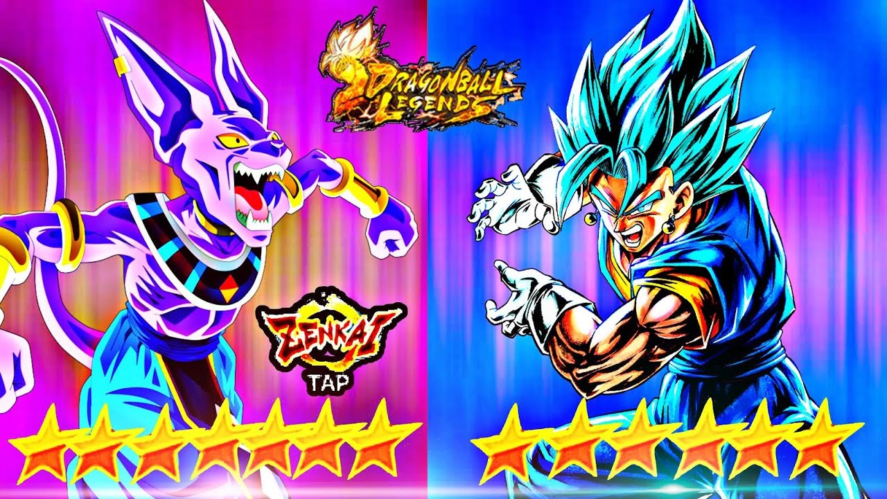 🔥 BEST TEAM IN DRAGON BALL LEGENDS!!! 6 Star Vegito Blue + Level 7 Zenkai Beerus - YouTube