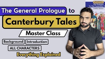 The Prologue to Canterbury Tales, by Chaucer | Complete Master Class [Urdu-Hindi] | Learn O