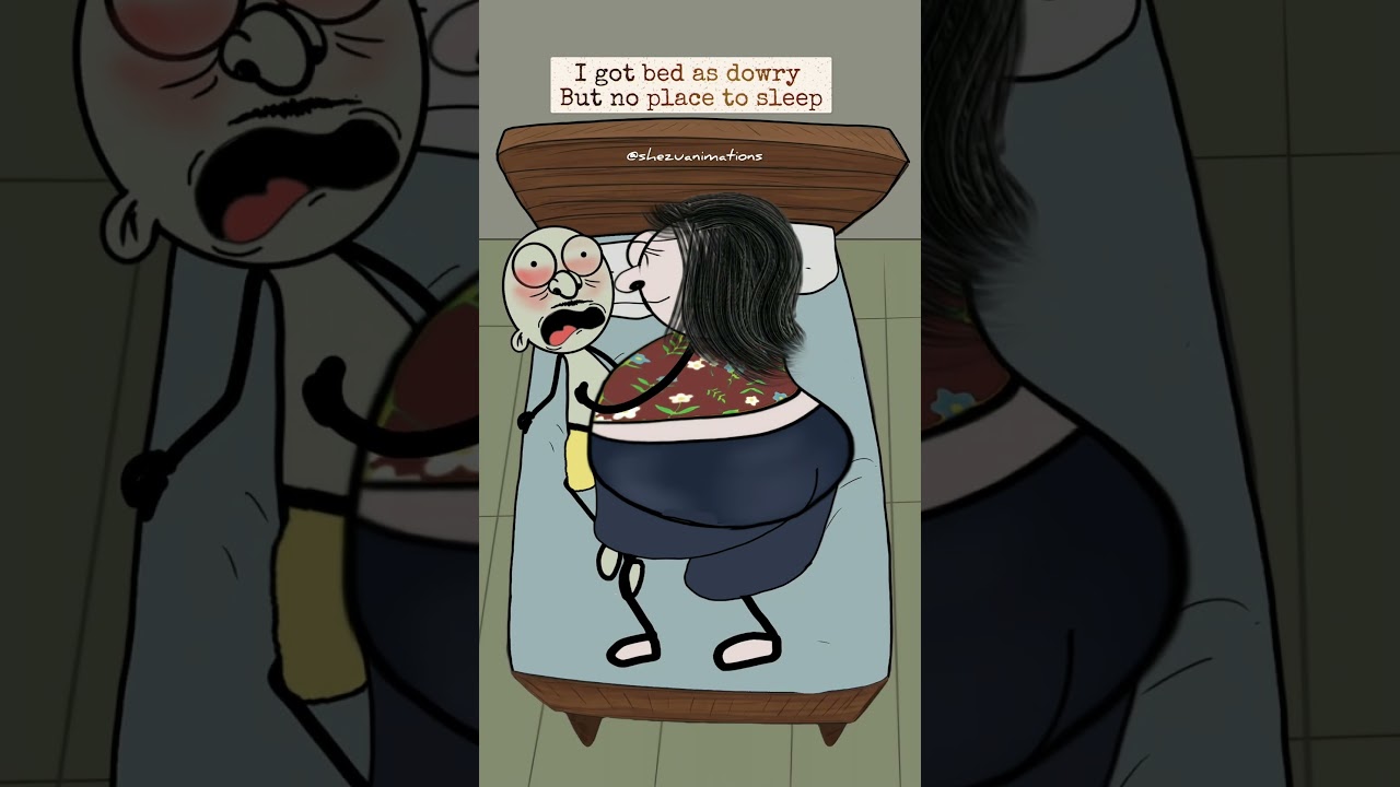 marriage for dowry 🤣 (Animation meme) #shorts #couple