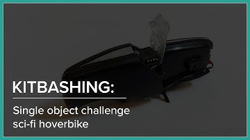Kitbashing: Hoverbike (single object challenge)