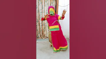 khadi Neem ke niche main to ekli |  Rajasthani folk Dance | Seema Mishra #shorts