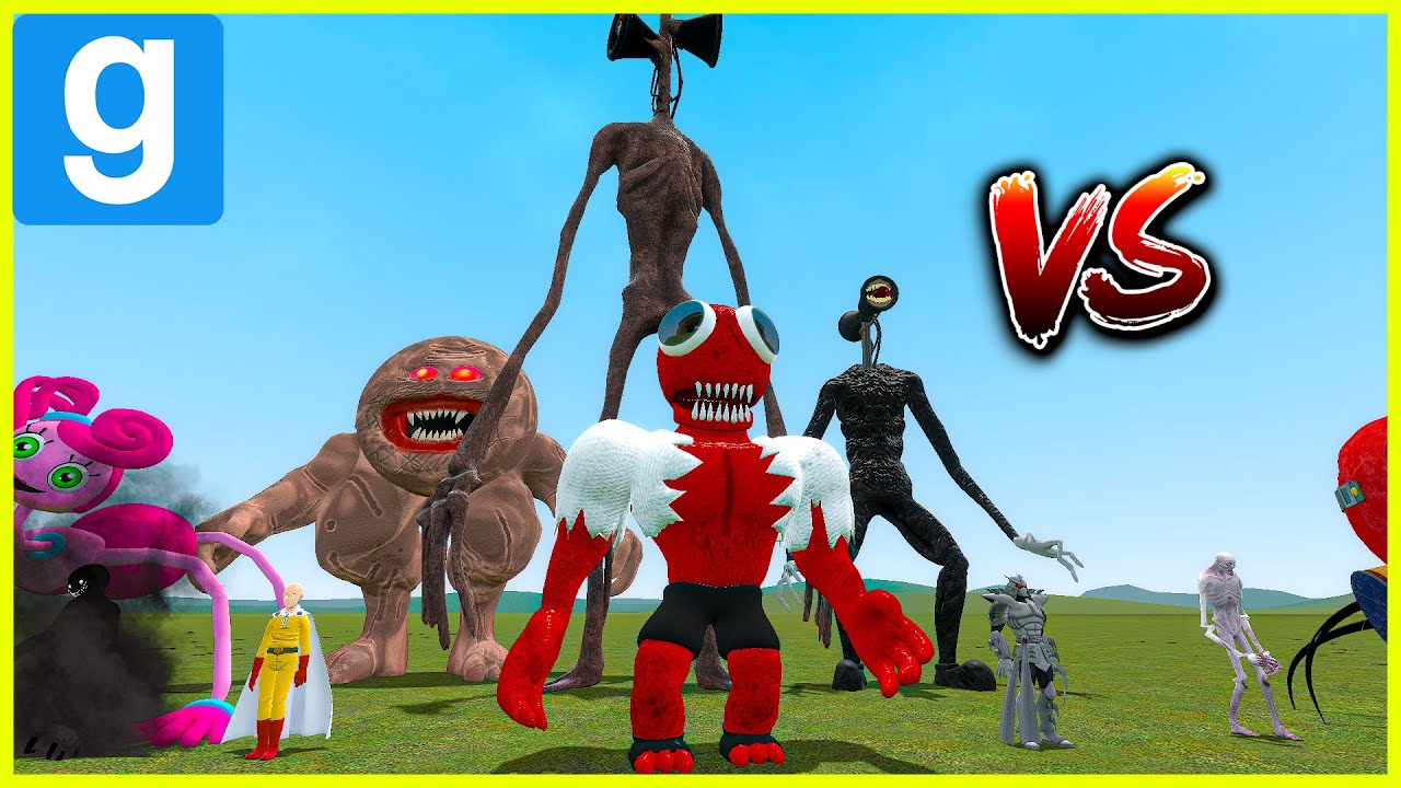 RAINBOW FRIENDS RED GIANT VS ALL TREVOR HENDERSON CREATURES - Garry's ...
