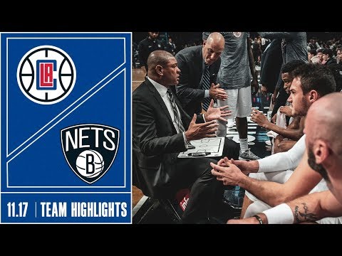 Clippers at Nets Game Highlights | 11/17