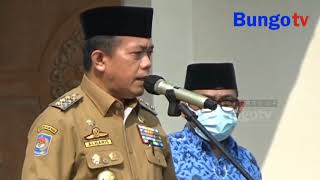 KABAR JAMBI - GUBERNUR JAMBI AL HARIS KUKUHKAN PEJABAT ESELON II, III DAN IV