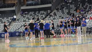 2026 OSSAA State Tournament - All players get introduced - WAUKOMIS & CYRIL Boys