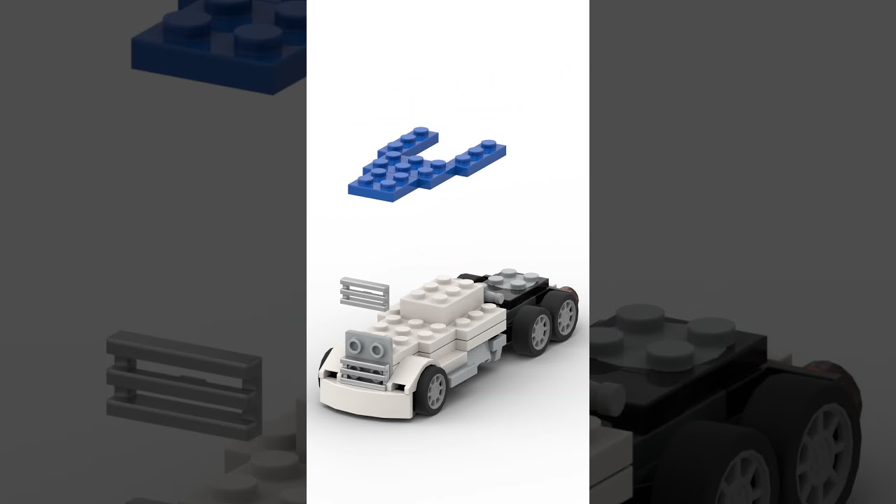 LEGO Mini Big Rig Truck | Amazing Animation 