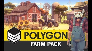 POLYGON Farm Pack - (Trailer)  3D Low Poly Art for Games by #SyntyStudios
