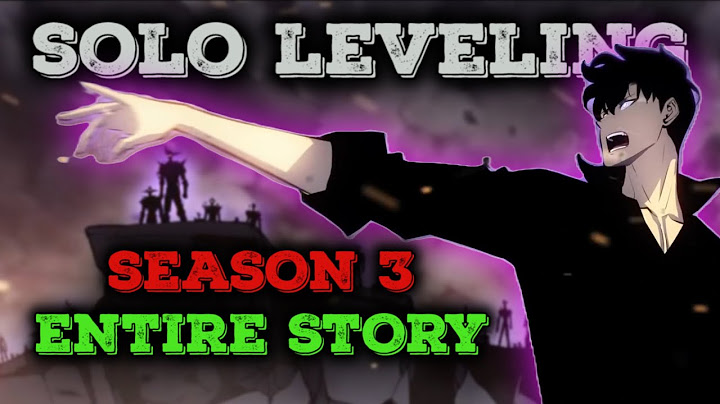 Solo Leveling Season 3 Full Story | Jinwoo Faces Japan’s Worst Nightmare (Manhwa Ver)