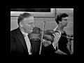 Capture de la vidéo F. Schubert - Piano Trio No.1, In B, D898 [Y. Menuhin, M. Gendron, H. Menuhin] 1964