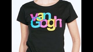 T-shirt with Van Gogh logo